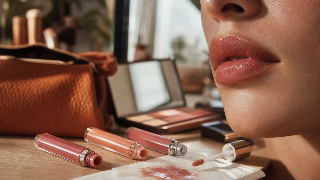 Meilleur gloss pour lèvres sèches, effet collant et brillance miroir