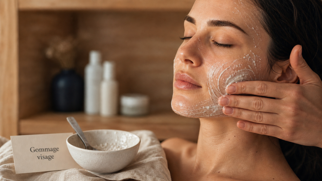 Meilleur gommage visage sans irriter la peau, crème à grains