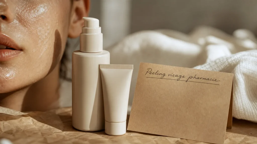 Meilleur peeling visage pharmacie : AHA BHA enzymes