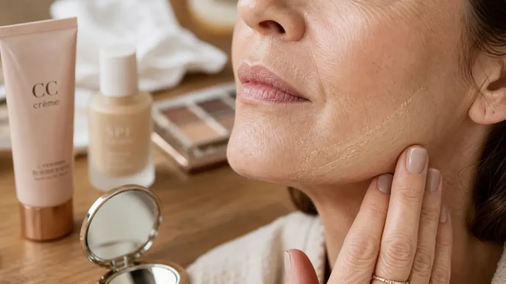 Peau mature : la meilleure CC crème corrige les taches, lisse sans marquer et protège au quotidien