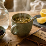Remede de grand mere pour nettoyer l estomac : tisane fenouil-camomille et citron, rituel digestion