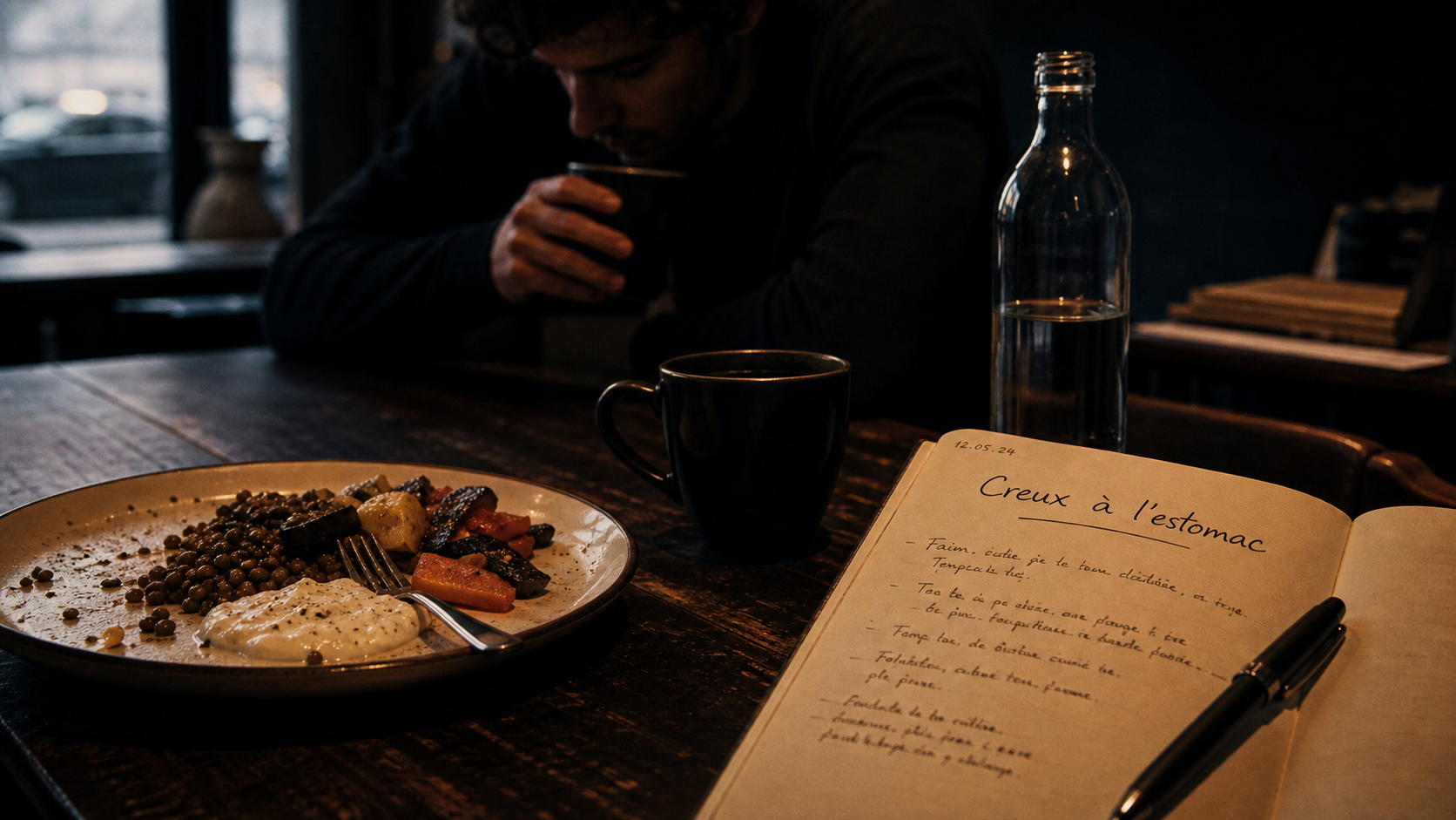 Sensation de faim permanente estomac : creux à l’estomac
