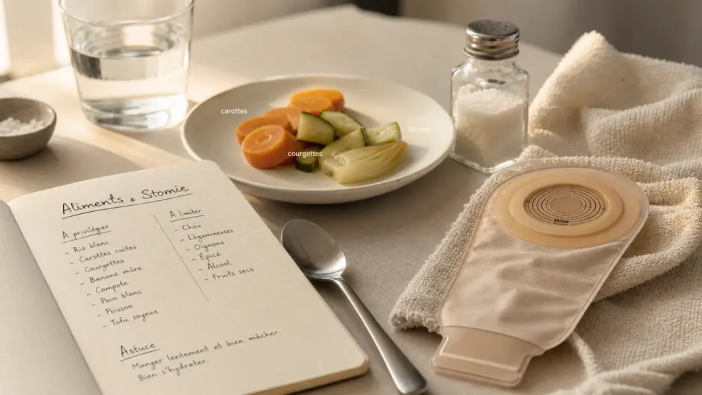 Stomie : quels aliments limiter selon les gaz, les odeurs et l’hydratation ?