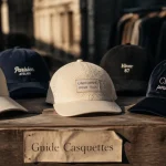 Casquette du moment : baseball, trucker, snapback, dad cap ou gavroche sur caisse bois