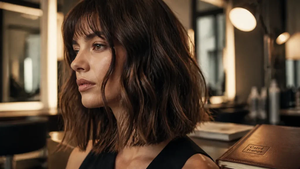 Frange rideau, micro ou pleine : laquelle change vraiment le visage avec un carré ?