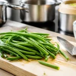 Cuisson haricot vert frais : eau, vapeur, poêle et micro-ondes
