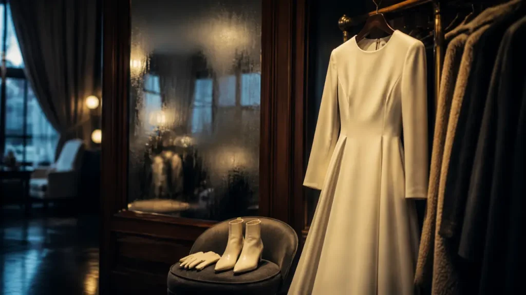 Mariage d’hiver : la robe qui tient chaud, structure la silhouette et reste élégante