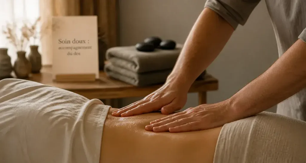 Massage et hernie discale : apaiser la douleur sans aggraver la compression