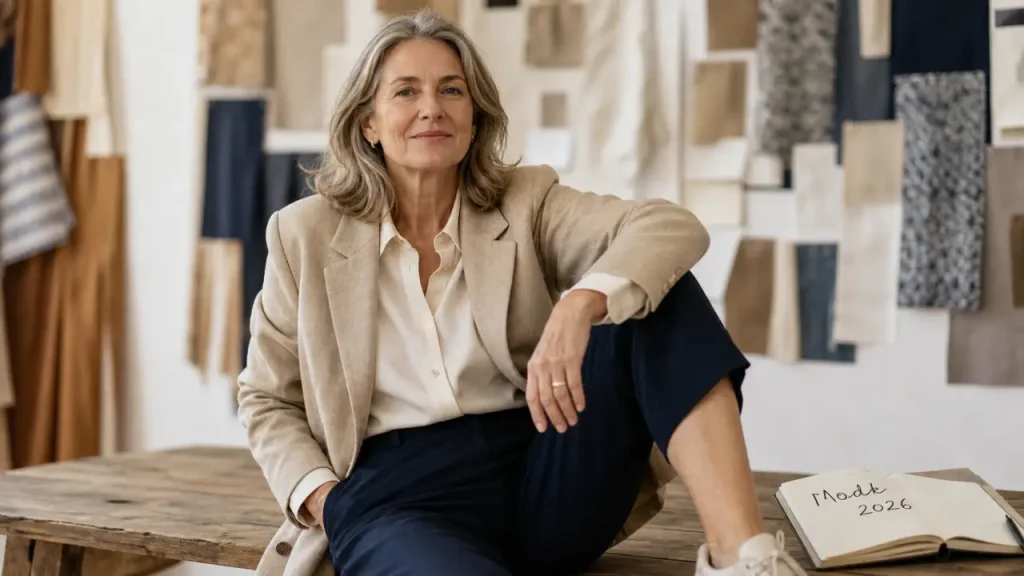 Mode 2026 femme 50 ans : quelles tendances, quelles coupes, quelles couleurs choisir ?