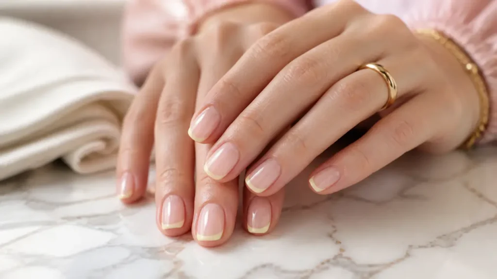 Ongles 2026 tendance : formes courtes, finis glacés et couleurs faciles à porter