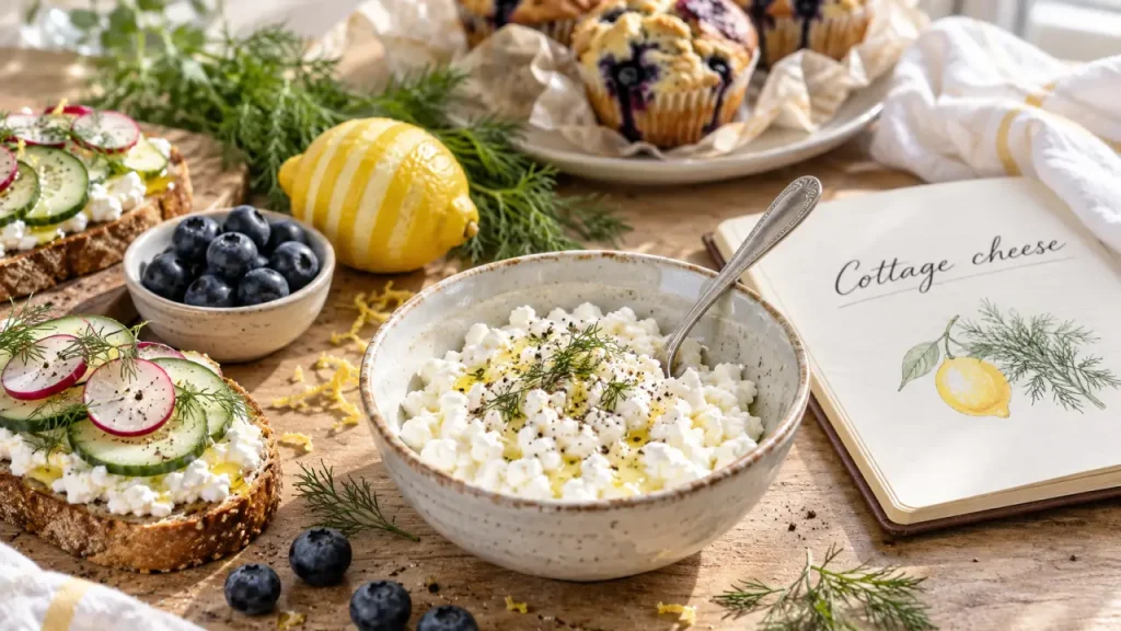 Cottage cheese : 10 recettes faciles, salées ou sucrées, du toast minute au muffin moelleux