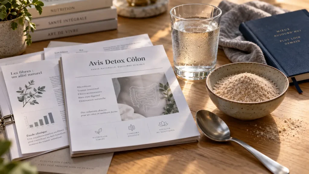 Detox colon avis : un ventre parfois plus léger, sans efficacité durable démontrée
