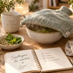 Inflammation intestin : remède de grand-mère, bouillotte tiède et infusion