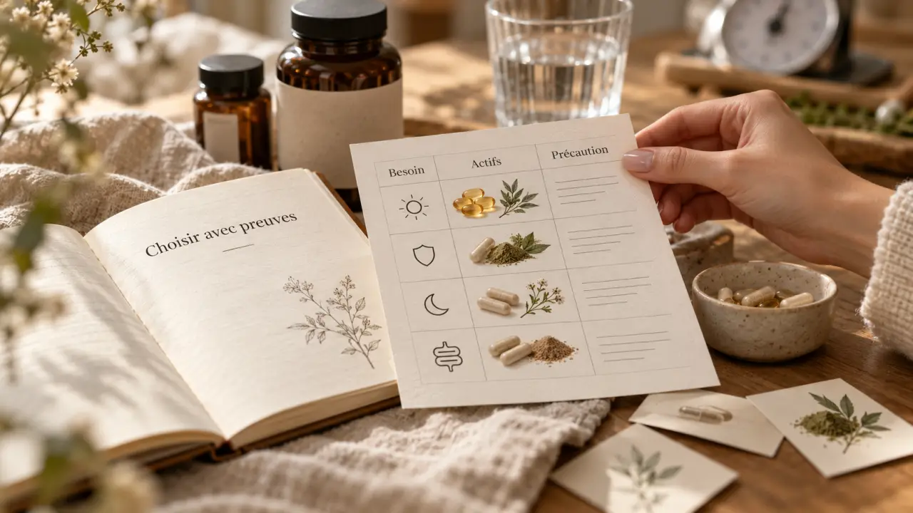 Quel complément alimentaire choisir : besoin et dose, vérifier les précautions