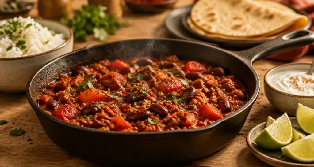 Quelles recettes végétariennes faciles préparer ce soir ? Chili, wraps et pâtes en moins de 30 minutes